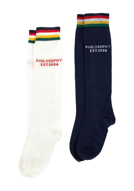 Calzini con logo PHILOSOPHY KIDS | I9F002 6076P084